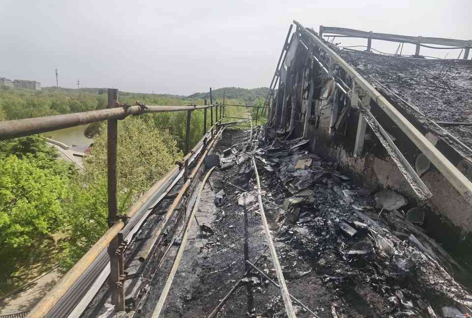 北京海淀区一在建工地发生火灾 7人被依法拘留(图1)