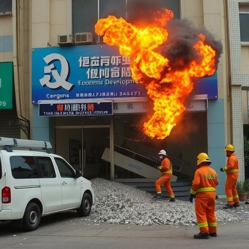 江西赣州经开区一店面发生爆炸事故 1死10余伤(图1) 江西赣州经开区一店面发生爆炸事故 1死10余伤(图1)