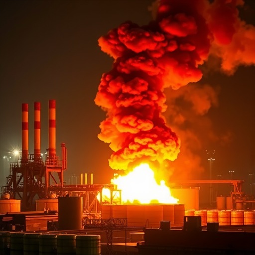 四会精细化工基地仓库火灾获控,无人员伤亡(图3) 四会精细化工基地仓库火灾获控,无人员伤亡(图3)