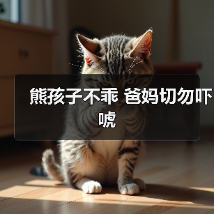 熊孩子不乖 爸妈切勿吓唬(图3) 熊孩子不乖 爸妈切勿吓唬(图3)