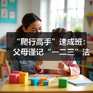 “爬行高手”速成班:父母谨记“一二三”法则(图4) “爬行高手”速成班:父母谨记“一二三”法则(图4)