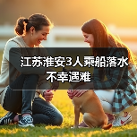 江苏淮安3人乘船落水 不幸遇难(图2) 江苏淮安3人乘船落水 不幸遇难(图2)