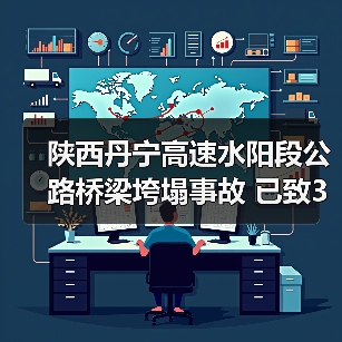 陕西丹宁高速水阳段公路桥梁垮塌事故 已致38死24失联(图1) 陕西丹宁高速水阳段公路桥梁垮塌事故 已致38死24失联(图1)