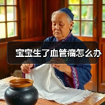 宝宝生了血管瘤怎么办(图1) 宝宝生了血管瘤怎么办(图1)