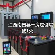 江西南昌县一房屋倒塌 致1死(图1) 江西南昌县一房屋倒塌 致1死(图1)