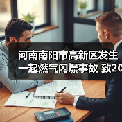 河南南阳市高新区发生一起燃气闪爆事故 致20伤（图2）