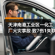 天津南港工业区一化工厂火灾事故 致7伤1失联(图4) 天津南港工业区一化工厂火灾事故 致7伤1失联(图4)