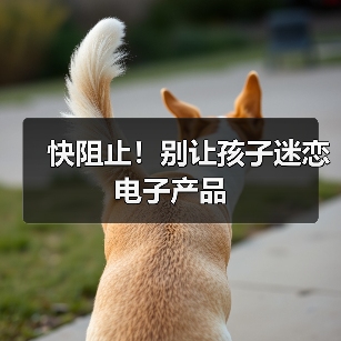 快阻止!别让孩子迷恋电子产品(图1) 快阻止!别让孩子迷恋电子产品(图1)