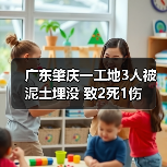 广东肇庆一工地3人被泥土埋没 致2死1伤(图4) 广东肇庆一工地3人被泥土埋没 致2死1伤(图4)
