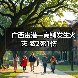 广西贵港一商铺发生火灾 致2死1伤(图3) 广西贵港一商铺发生火灾 致2死1伤(图3)