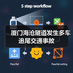 厦门海沧隧道发生多车追尾交通事故(图3) 厦门海沧隧道发生多车追尾交通事故(图3)