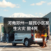 河南郑州一居民小区发生火灾 致4死(图1) 河南郑州一居民小区发生火灾 致4死(图1)