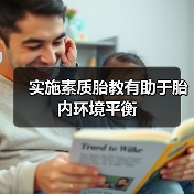 实施素质胎教有助于胎内环境平衡（图3）