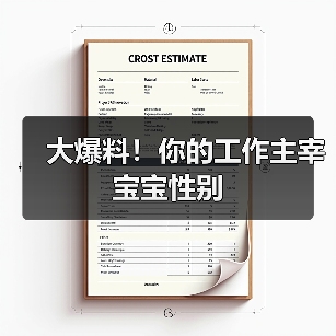 大爆料！你的工作主宰宝宝性别（图3）