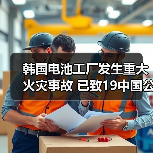韩国电池工厂发生重大火灾事故 已致19中国公民遇难(图4) 韩国电池工厂发生重大火灾事故 已致19中国公民遇难(图4)