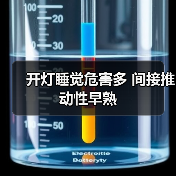 开灯睡觉危害多 间接推动性早熟（图2）