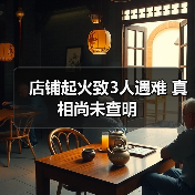 店铺起火致3人遇难 真相尚未查明(图1) 店铺起火致3人遇难 真相尚未查明(图1)