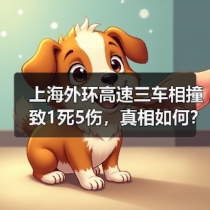 上海外环高速三车相撞致1死5伤,真相如何?(图4) 上海外环高速三车相撞致1死5伤,真相如何?(图4)
