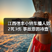 江西信丰小轿车撞人致2死3伤 事故原因待查（图2）
