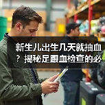 新生儿出生几天就抽血?揭秘足跟血检查的必要性(图1) 新生儿出生几天就抽血?揭秘足跟血检查的必要性(图1)