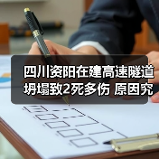 四川资阳在建高速隧道坍塌致2死多伤 原因究竟为何(图4) 四川资阳在建高速隧道坍塌致2死多伤 原因究竟为何(图4)