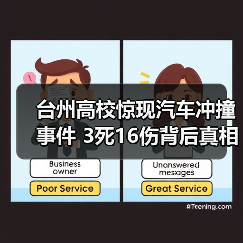 台州高校惊现汽车冲撞事件 3死16伤背后真相引关注(图4) 台州高校惊现汽车冲撞事件 3死16伤背后真相引关注(图4)