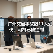 广州交通事故致11人受伤，司机已被控制（图1）