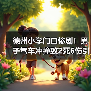 德州小学门口惨剧!男子驾车冲撞致2死6伤引深思(图2) 德州小学门口惨剧!男子驾车冲撞致2死6伤引深思(图2)