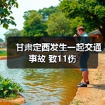 甘肃定西发生一起交通事故 致11伤(图3) 甘肃定西发生一起交通事故 致11伤(图3)
