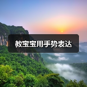 教宝宝用手势表达(图1) 教宝宝用手势表达(图1)