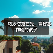 巧妙防范在先，管好恶作剧的孩子（图1）