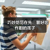 巧妙防范在先，管好恶作剧的孩子（图2）