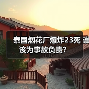 泰国烟花厂爆炸23死 谁该为事故负责?(图3) 泰国烟花厂爆炸23死 谁该为事故负责?(图3)