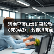 河南平顶山煤矿事故致8死8失联,救援进展如何?(图3) 河南平顶山煤矿事故致8死8失联,救援进展如何?(图3)