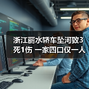 浙江丽水轿车坠河致3死1伤 一家四口仅一人生还（图3）