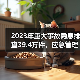 2023年重大事故隐患排查39.4万件，应急管理部如何筑牢安全防线？（图1）