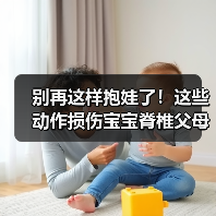 别再这样抱娃了!这些动作损伤宝宝脊椎父母常做却很伤害娃(图4) 别再这样抱娃了!这些动作损伤宝宝脊椎父母常做却很伤害娃(图4)