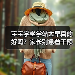 宝宝学坐学站太早真的好吗?家长别急着干预(图4) 宝宝学坐学站太早真的好吗?家长别急着干预(图4)