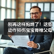 别再这样抱娃了!这些动作损伤宝宝脊椎父母常做却很伤害娃(图1) 别再这样抱娃了!这些动作损伤宝宝脊椎父母常做却很伤害娃(图1)