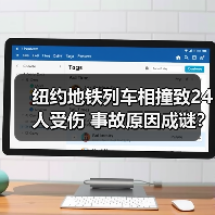 纽约地铁列车相撞致24人受伤 事故原因成谜?(图3) 纽约地铁列车相撞致24人受伤 事故原因成谜?(图3)