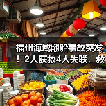 福州海域翻船事故突发!2人获救4人失联,救援如何进展?(图4) 福州海域翻船事故突发!2人获救4人失联,救援如何进展?(图4)