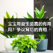 宝宝用益生菌真的有用吗?争议背后的真相(图2) 宝宝用益生菌真的有用吗?争议背后的真相(图2)