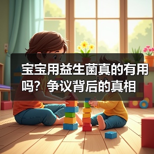 宝宝用益生菌真的有用吗?争议背后的真相(图4) 宝宝用益生菌真的有用吗?争议背后的真相(图4)