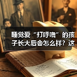 睡觉爱“打呼噜”的孩子长大后会怎么样？这些危害家长应该知道（图2）