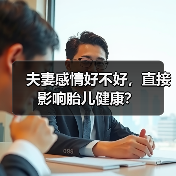 夫妻感情好不好,直接影响胎儿健康?(图1) 夫妻感情好不好,直接影响胎儿健康?(图1)