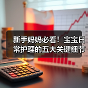新手妈妈必看!宝宝日常护理的五大关键细节解析(图2) 新手妈妈必看!宝宝日常护理的五大关键细节解析(图2)