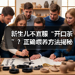 新生儿不宜服“开口茶”?正确喂养方法揭秘(图1) 新生儿不宜服“开口茶”?正确喂养方法揭秘(图1)