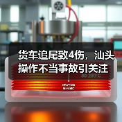货车追尾致4伤，汕头操作不当事故引关注（图2）