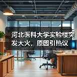 河北医科大学实验楼突发大火，原因引热议（图1）