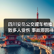 四川安岳公交罐车相撞致多人受伤 事故原因待查（图1）